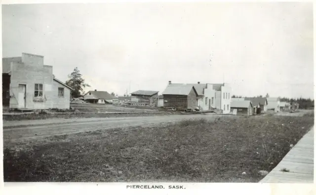 Street scene in Pierceland